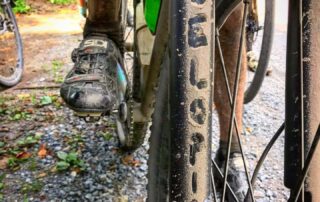 Image of a dirty VeloPigs bike