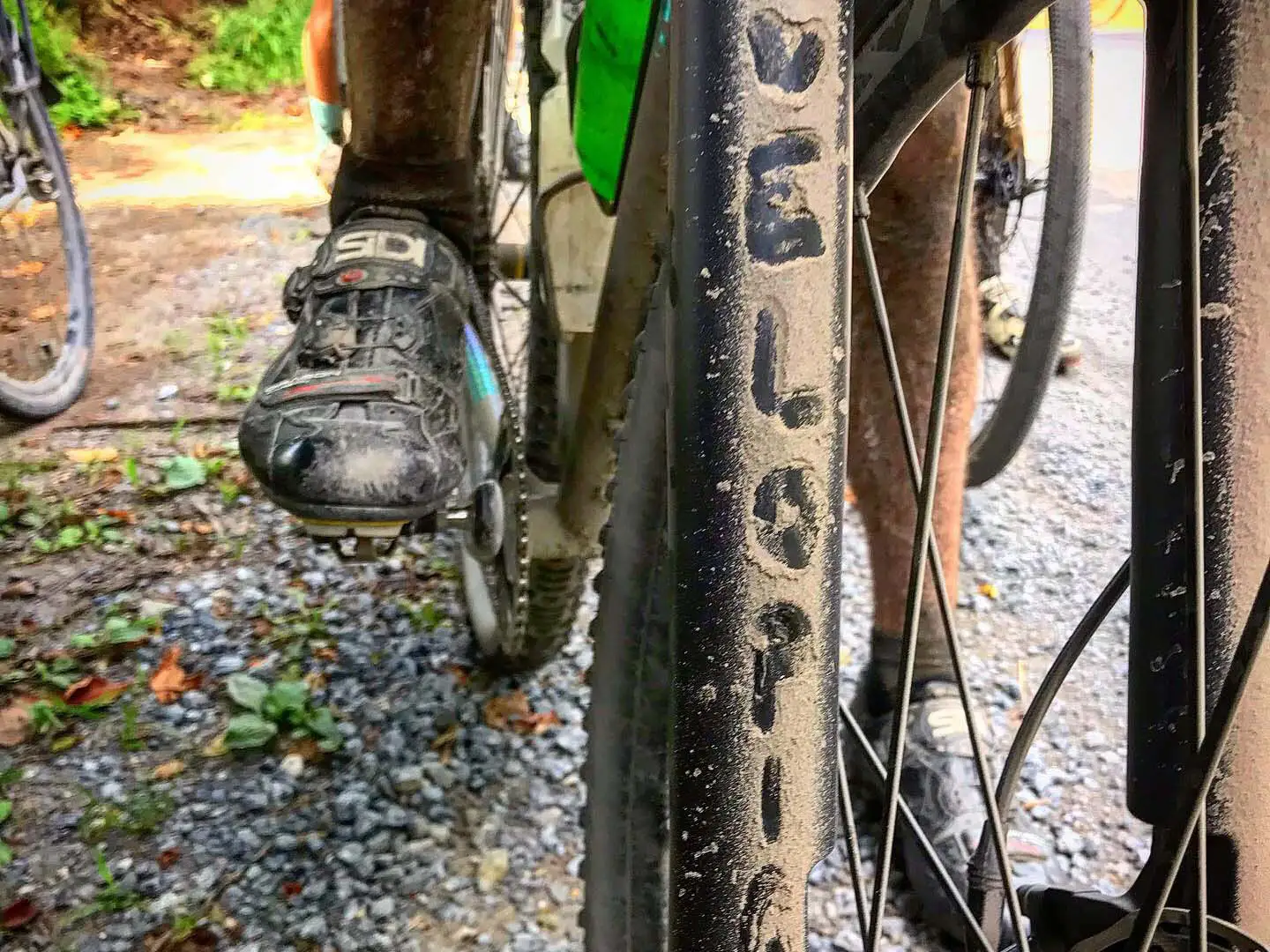 Image of a dirty VeloPigs bike